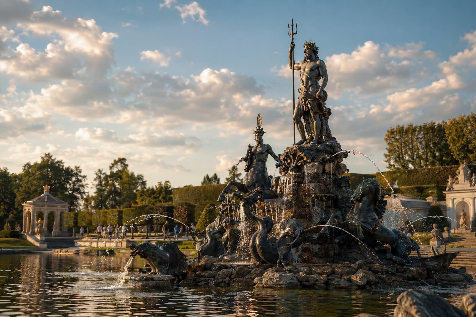 Феерия воды: фонтаны Петергофа